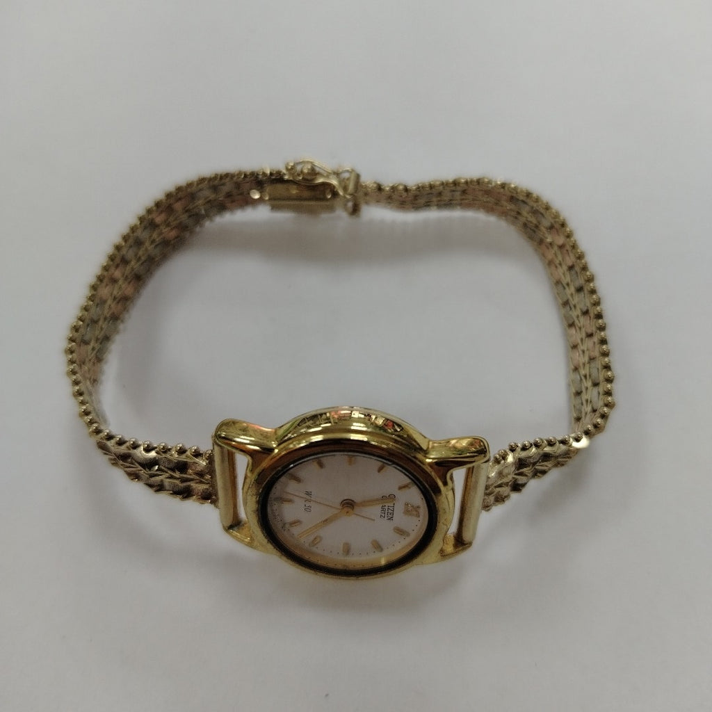 RELOJ CAJA ACERO PULSO ORO ORO, ORO COMBINADO 10 K 22.3 GRMS (SEMINUEVO)