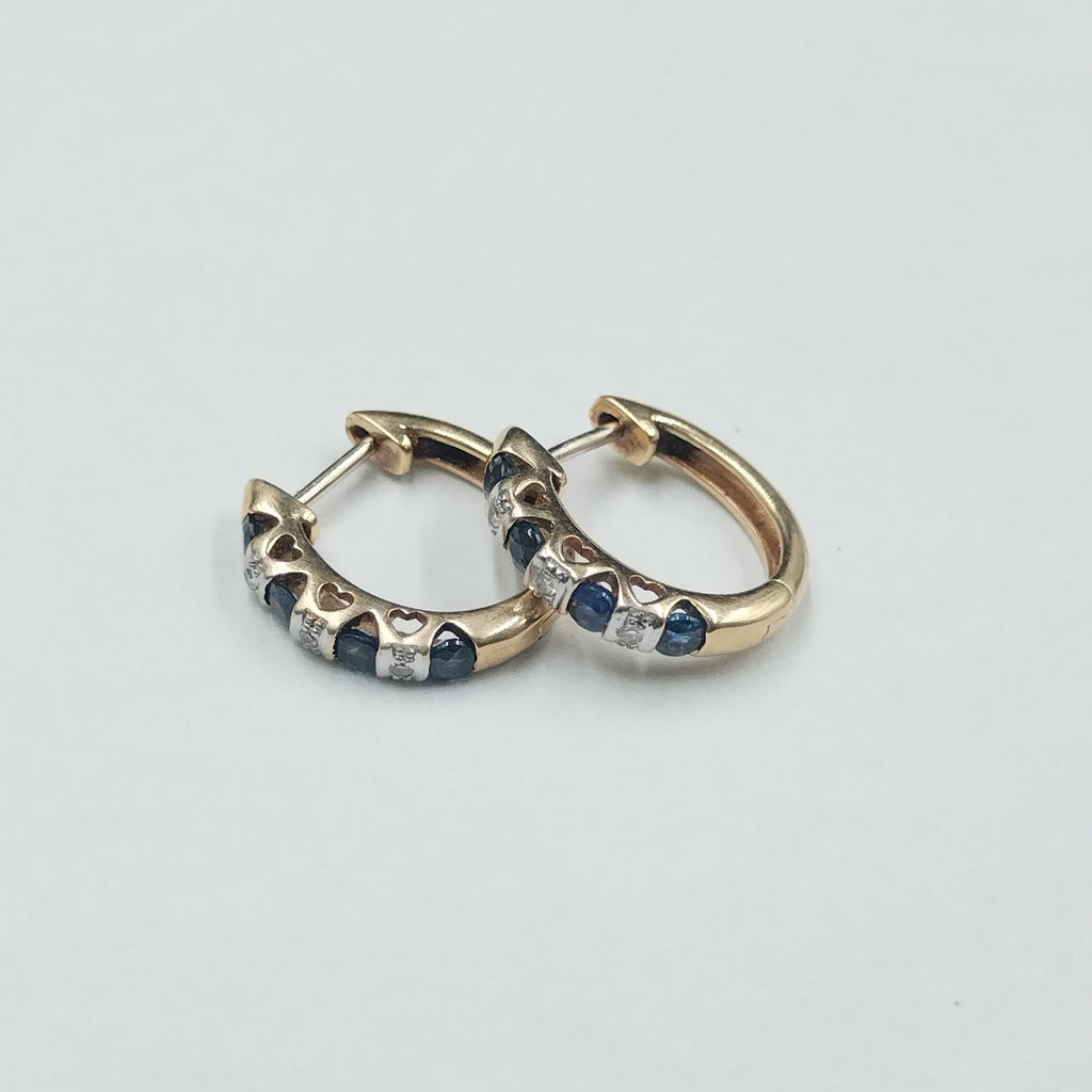 ARRACADAS PAR ORO 14 K 2,60 GRMS (SEMINUEVO)