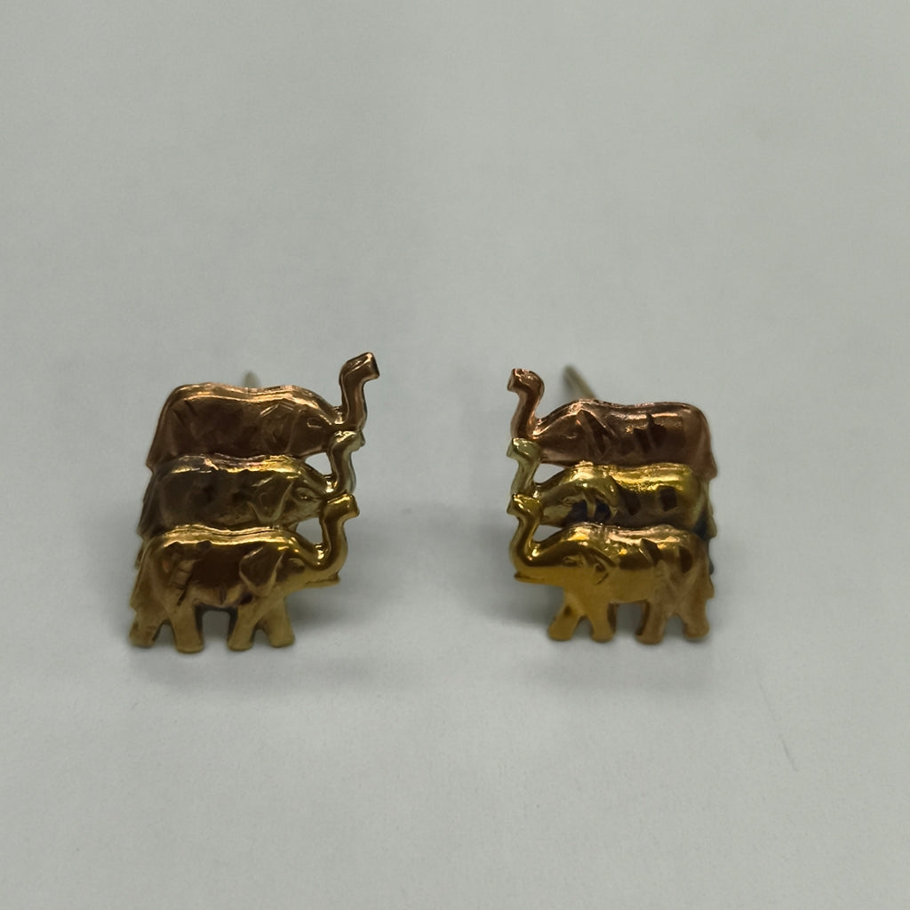 BROQUELES PAR ORO COMBINADO 10 K 2,30 GRMS (SEMINUEVO)