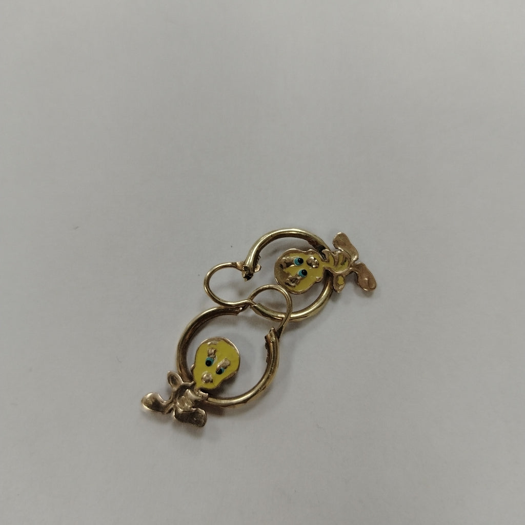 ARRACADAS PAR ORO 10 K 1,90 GRMS (SEMINUEVO)