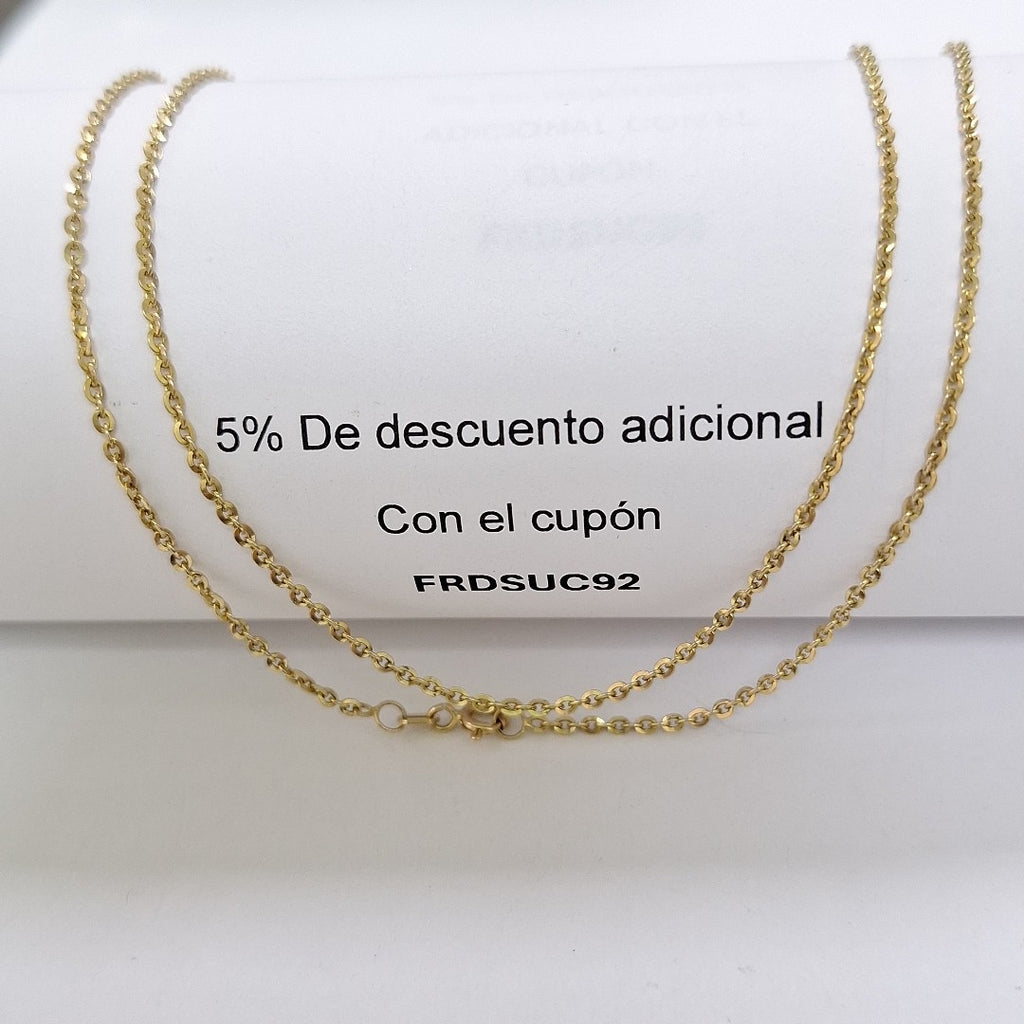 CADENA ORO 14 K 4,90 GRMS (SEMINUEVO)