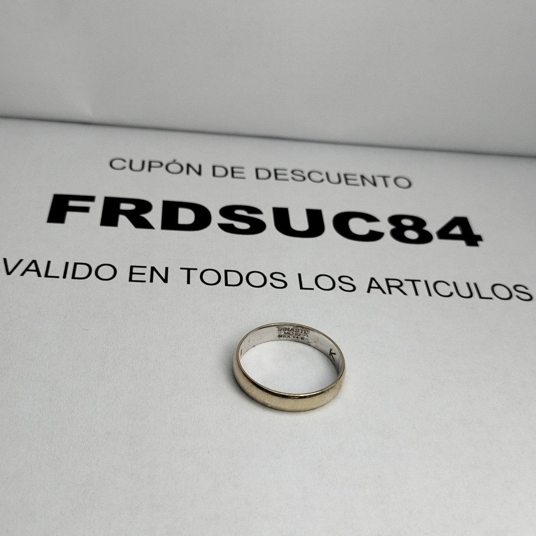 ARGOLLA ORO 14 K 3.2 GRMS (SEMINUEVO)