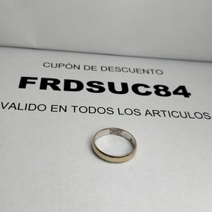 ARGOLLA ORO 14 K 3.2 GRMS (SEMINUEVO)