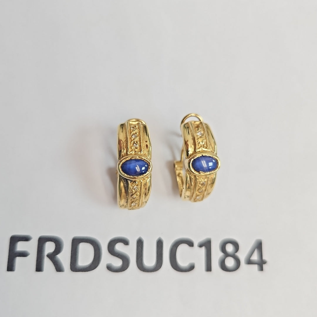 ARETES PAR ORO 14 K 6,00 GRMS (SEMINUEVO)