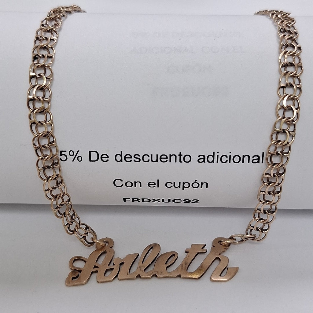 GARGANTILLA ORO 10 K 10 GRMS (SEMINUEVO)