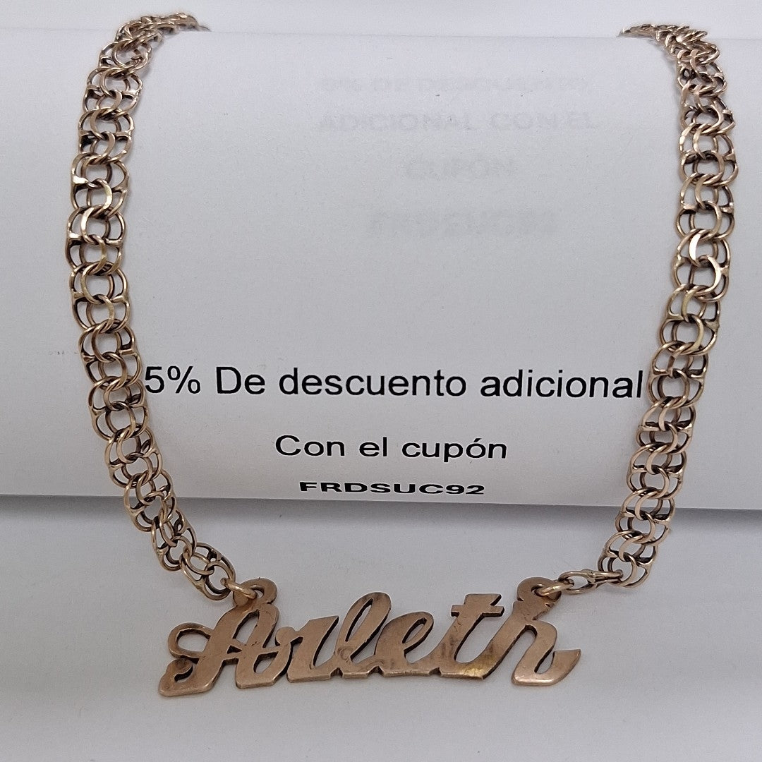 GARGANTILLA ORO 10 K 10 GRMS (SEMINUEVO)