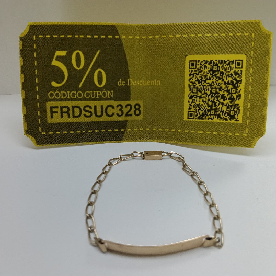 ESCLAVA ORO 10 K 4 GRMS (SEMINUEVO)