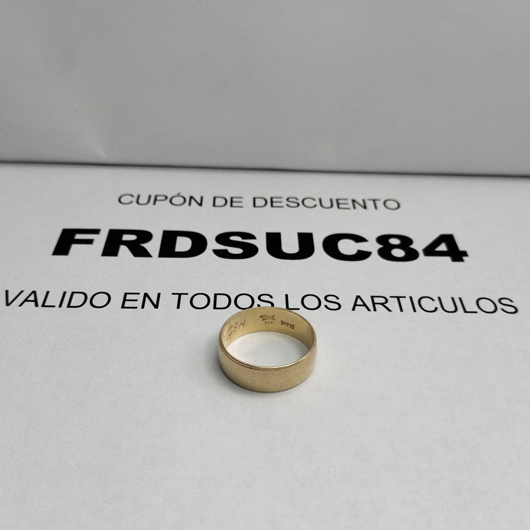 ARGOLLA ORO 14 K 3.3 GRMS (SEMINUEVO)