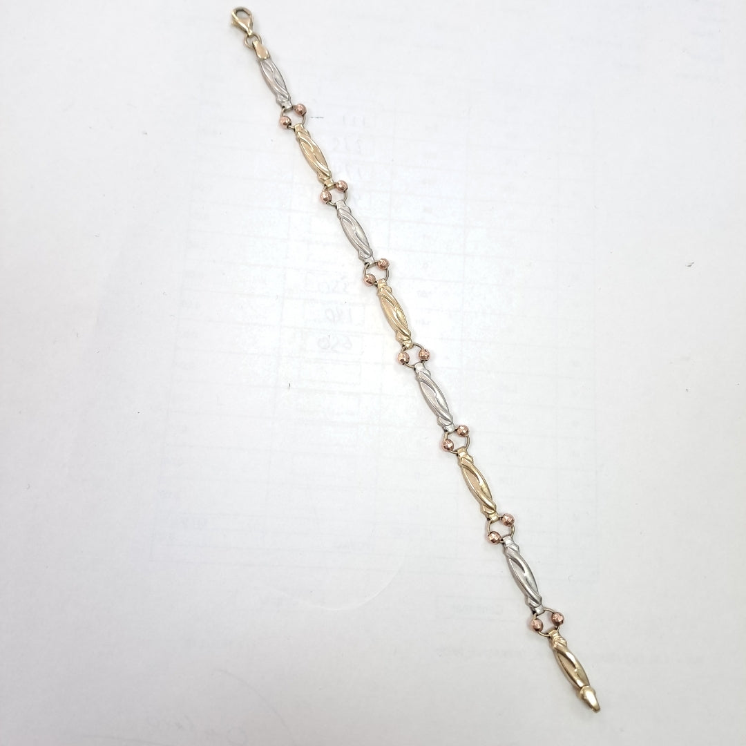 PULSERA ORO 10 K 4.5 GRMS (SEMINUEVO)