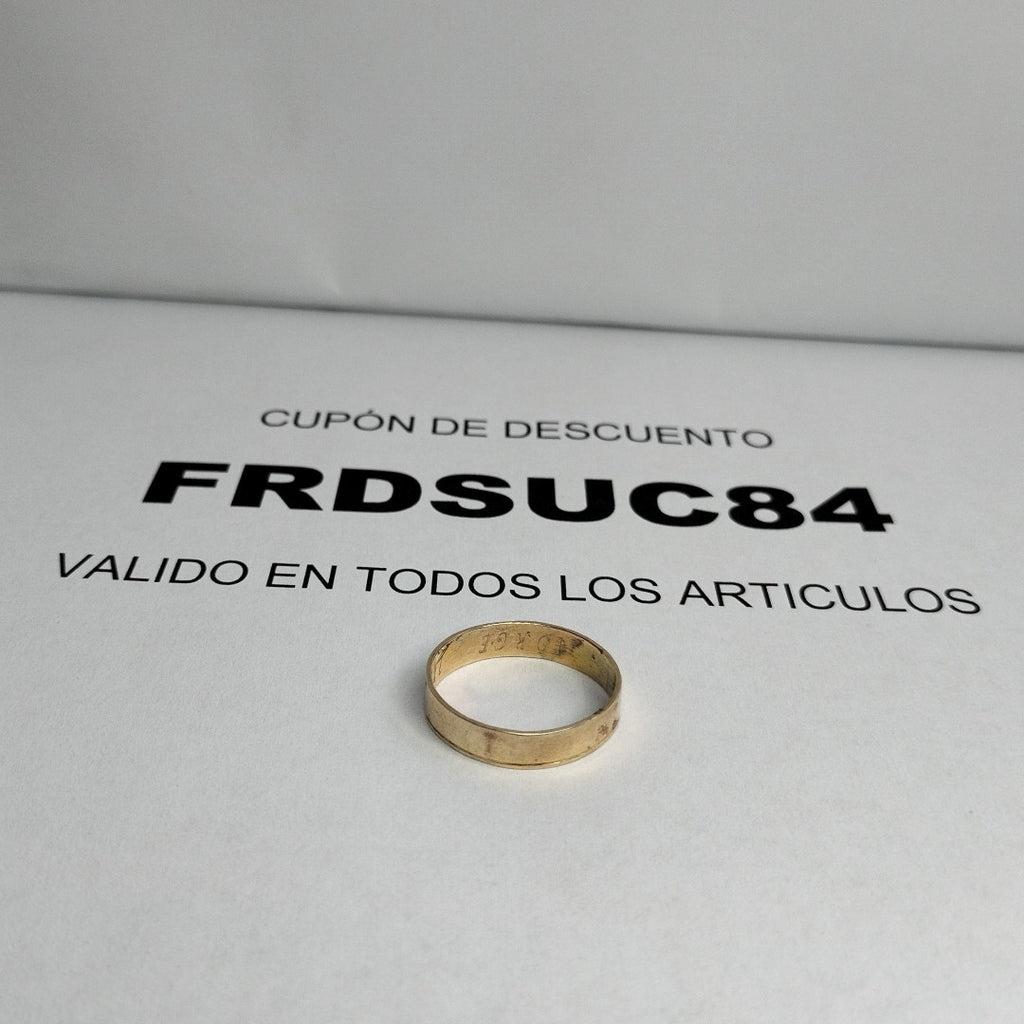 ARGOLLA ORO 8 K 2,10 GRMS (SEMINUEVO)