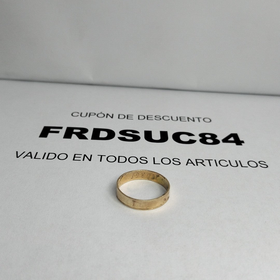 ARGOLLA ORO 8 K 2,10 GRMS (SEMINUEVO)