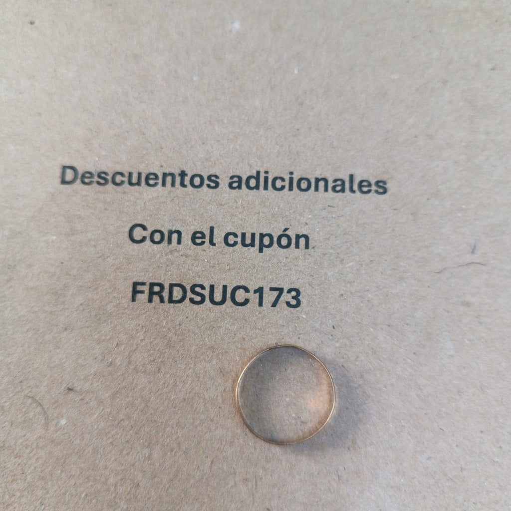 ANILLO ORO 10 K 0,40 GRMS (SEMINUEVO)