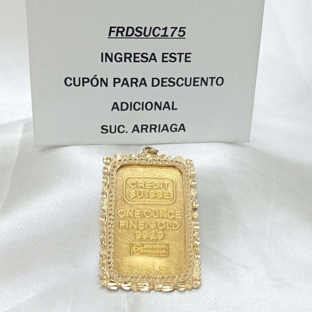 DIJE ORO 14 K 31,10 GRMS (SEMINUEVO)