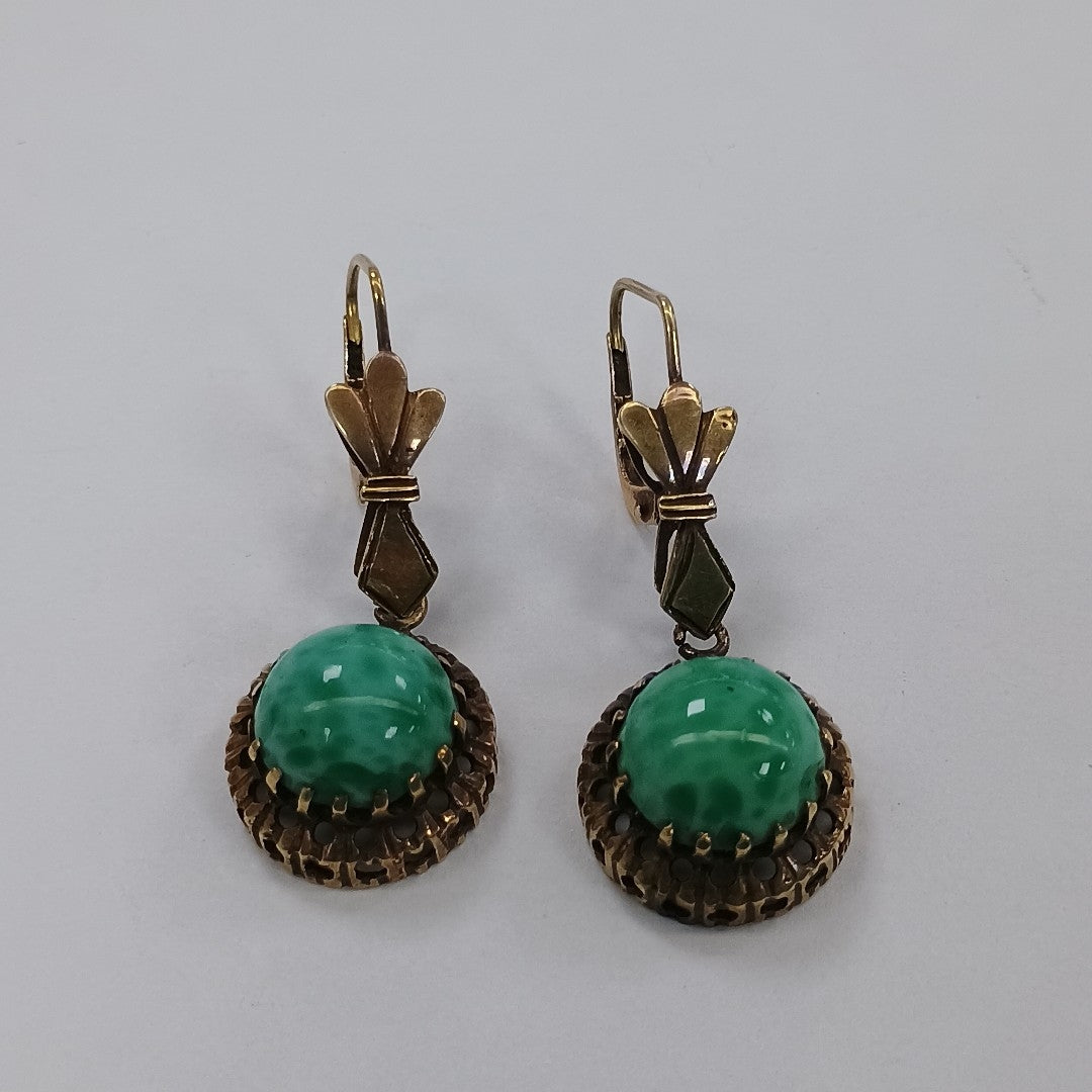 ARETES PAR ORO 14 K 5.1 GRMS (SEMINUEVO)