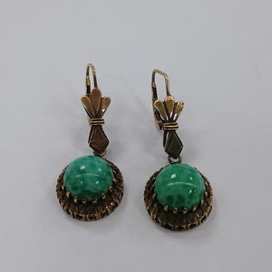 ARETES PAR ORO 14 K 5.1 GRMS (SEMINUEVO)