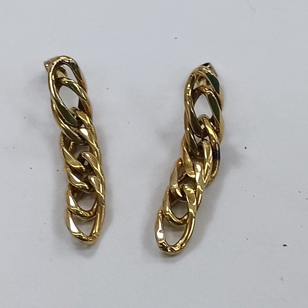 ARETES PAR ORO 14 K 3.3 GRMS (SEMINUEVO)