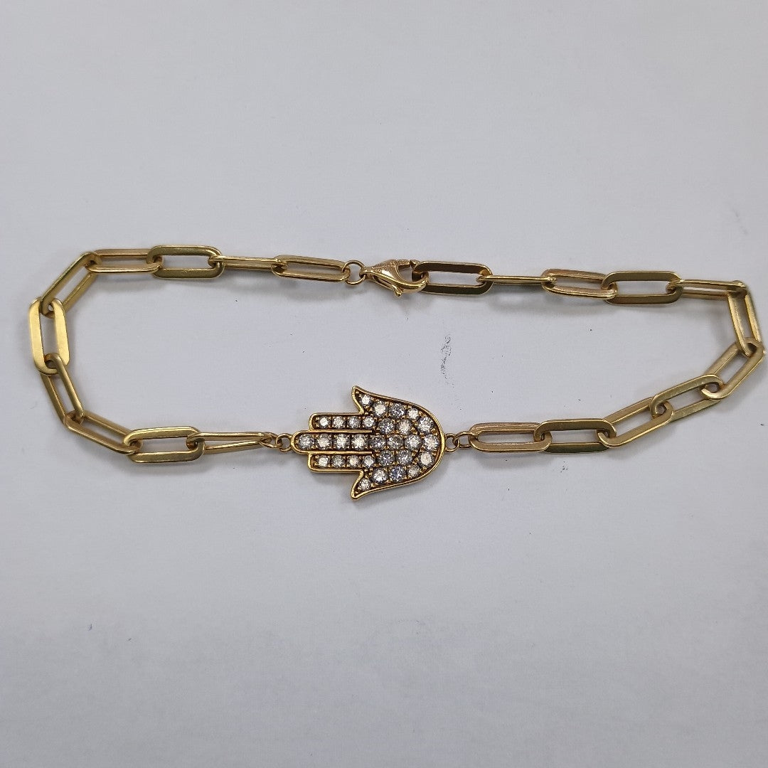 PULSERA ORO 14 K 6 GRMS (SEMINUEVO)
