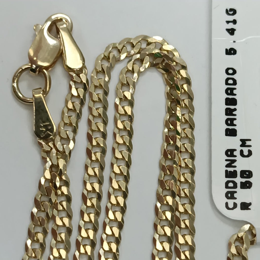 CADENA BARBADO 5.41GR 50 CM (NUEVO)