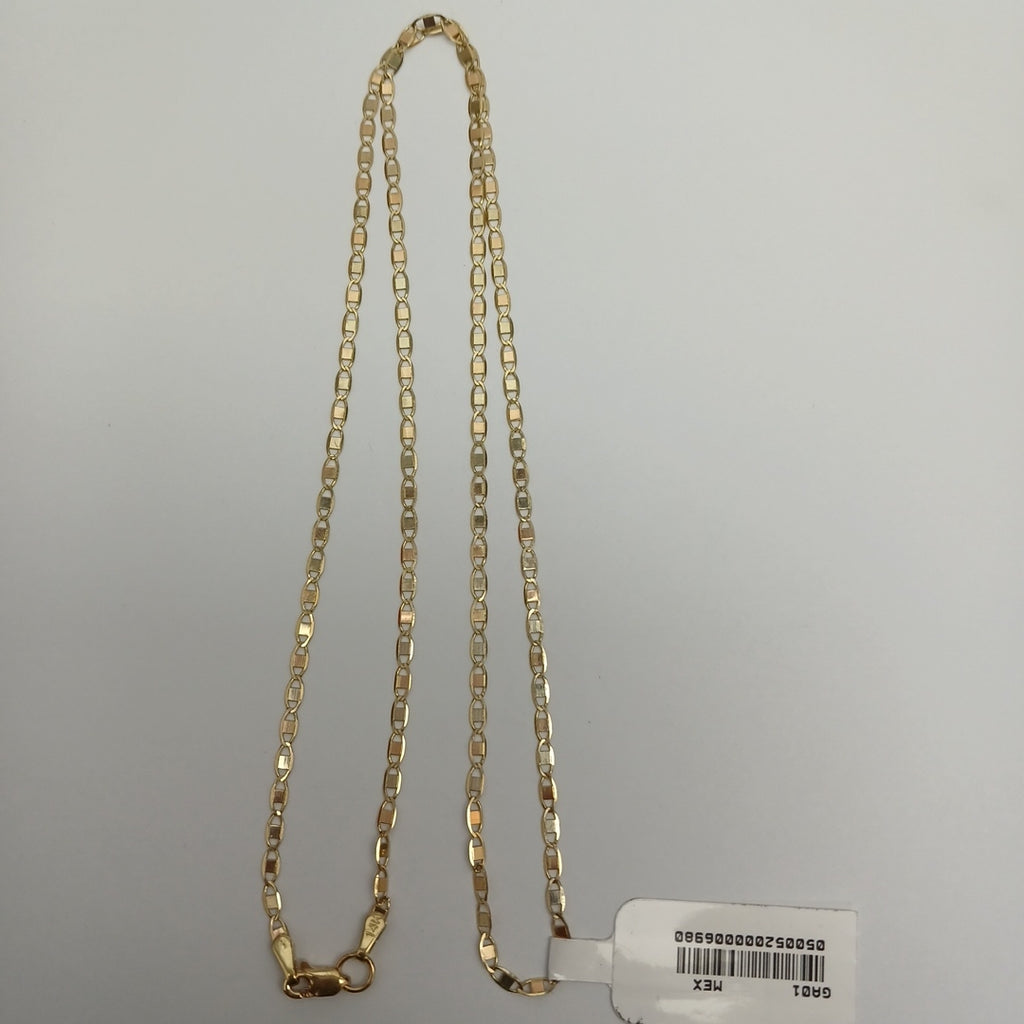 CADENA ESPECIAL MARINERA ESPEJO 3.71G 55 CM (NUEVO)