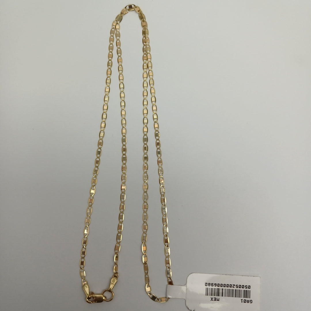 CADENA ESPECIAL MARINERA ESPEJO 3.71G 55 CM (NUEVO)