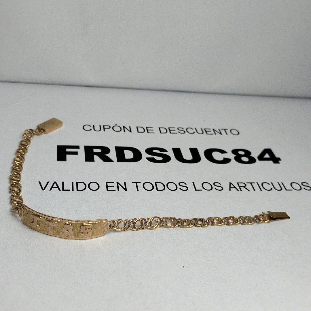 ESCLAVA ORO 10 K 4.9 GRMS (SEMINUEVO)