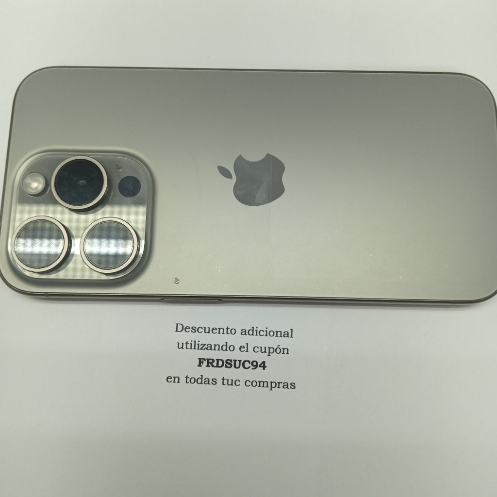 CELULAR APPLE IPHONE 15 PRO A3101 256 GB 8 GB RAM (SEMINUEVO)