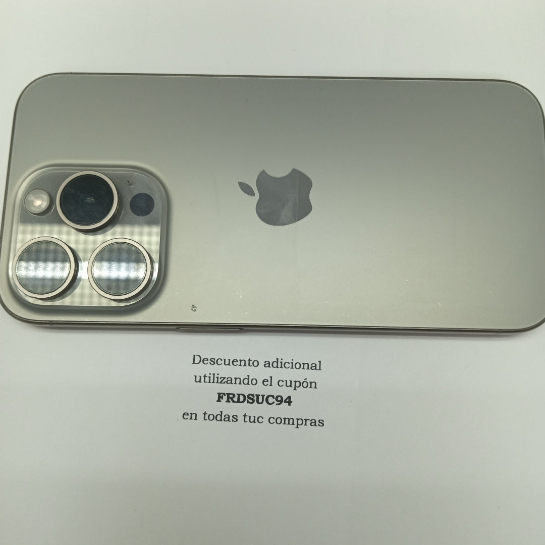 CELULAR APPLE IPHONE 15 PRO A3101 256 GB 8 GB RAM (SEMINUEVO)