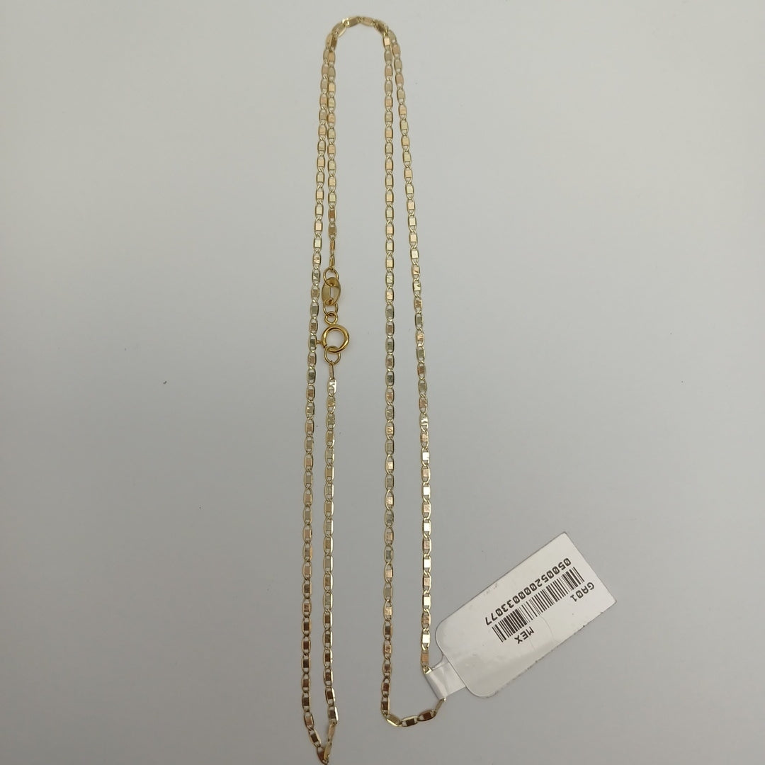 CADENAS GUCHI ORO 14K 55 CM 2 GR (NUEVO)