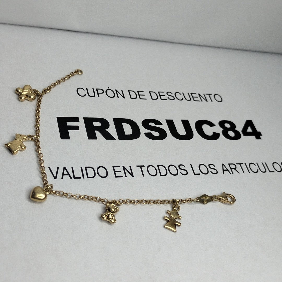 PULSERA ORO 14 K 3,90 GRMS (SEMINUEVO)