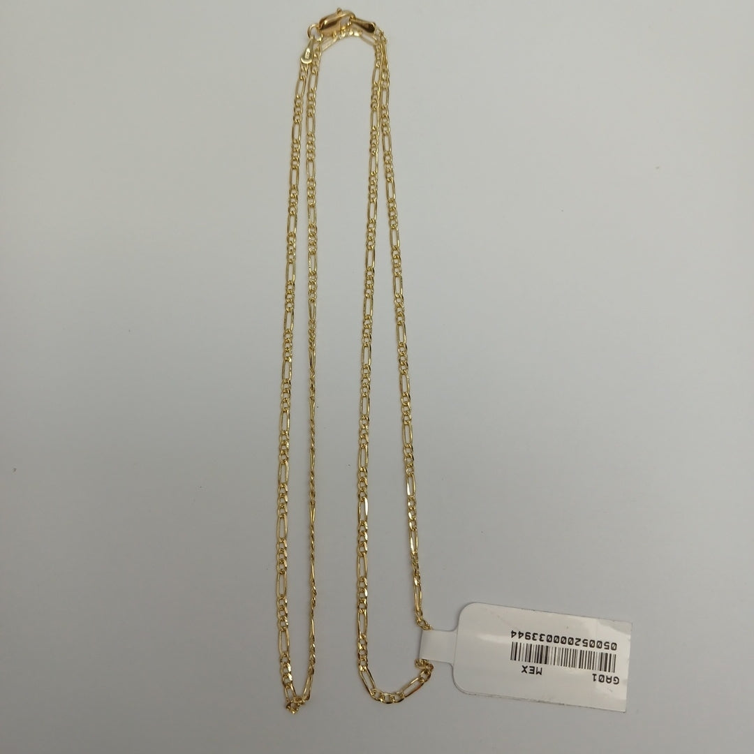 CADENAS 3X1 ORO 14K 55 CM 3.7 GR (NUEVO)