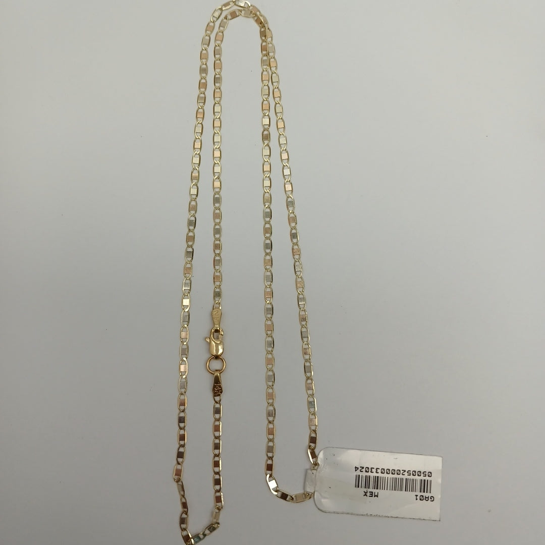CADENAS GUCHI ORO 14K 55 CM 3.3 GR (NUEVO)