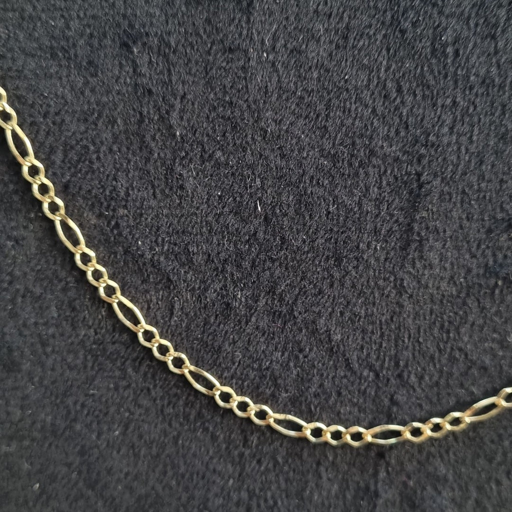 CADENAS TEJIDO 3X1 ORO 10K 60 CM 3.3 GR (NUEVO)