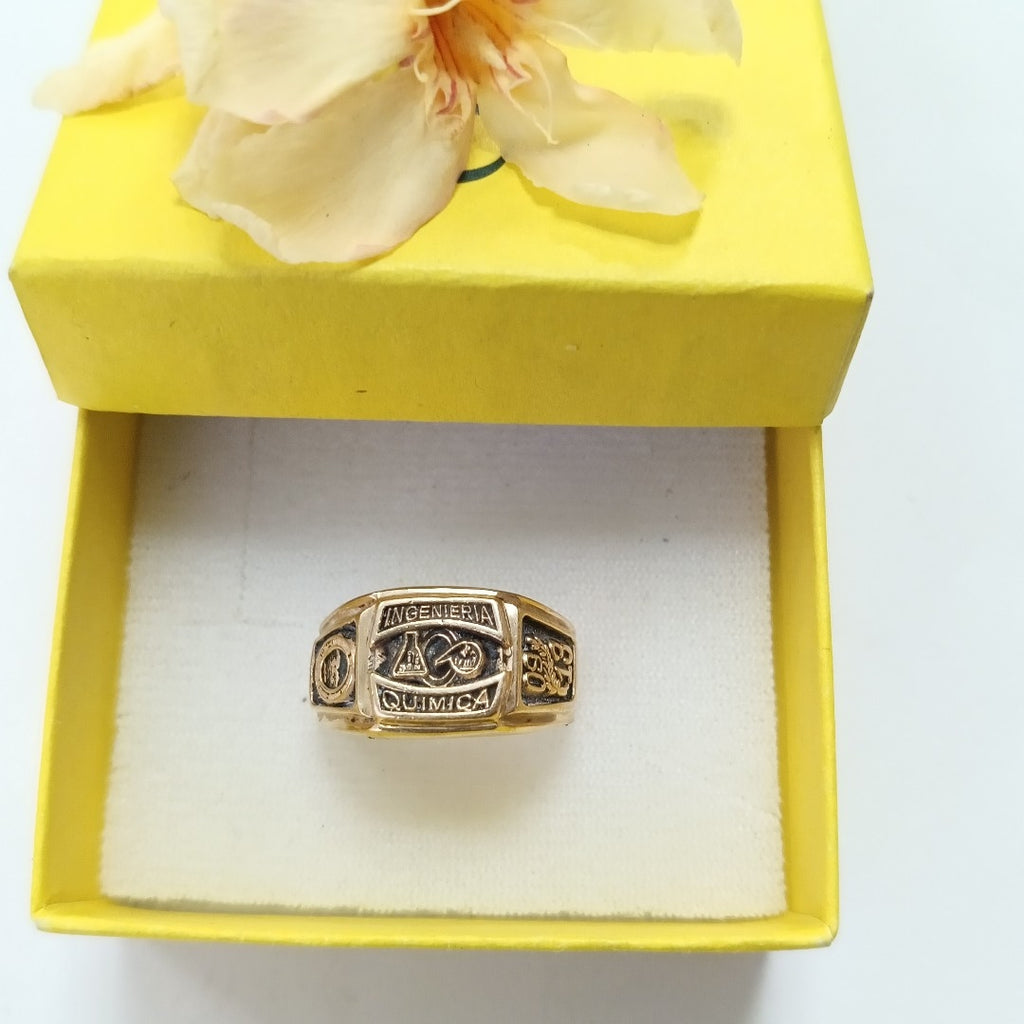 ANILLO ORO 10 K 3.6 GRMS (SEMINUEVO)