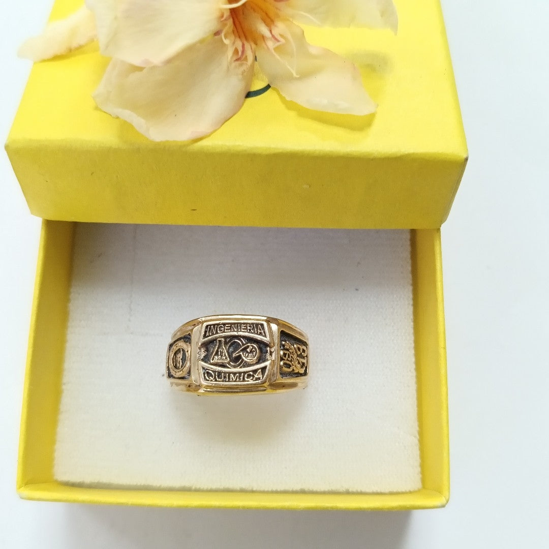 ANILLO ORO 10 K 3.6 GRMS (SEMINUEVO)