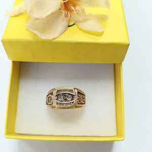 ANILLO ORO 10 K 3.6 GRMS (SEMINUEVO)