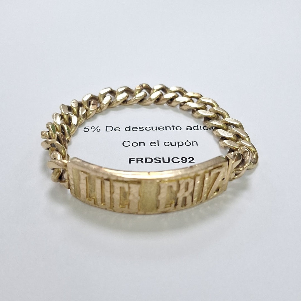 ESCLAVA ORO 10 K 36,90 GRMS (SEMINUEVO)