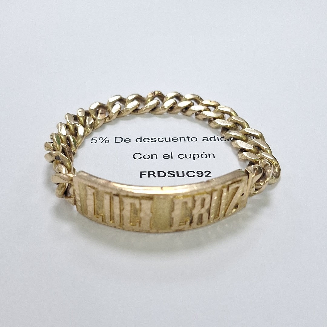ESCLAVA ORO 10 K 36,90 GRMS (SEMINUEVO)
