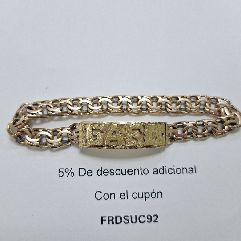 ESCLAVA ORO 10 K 17.1 GRMS (SEMINUEVO)