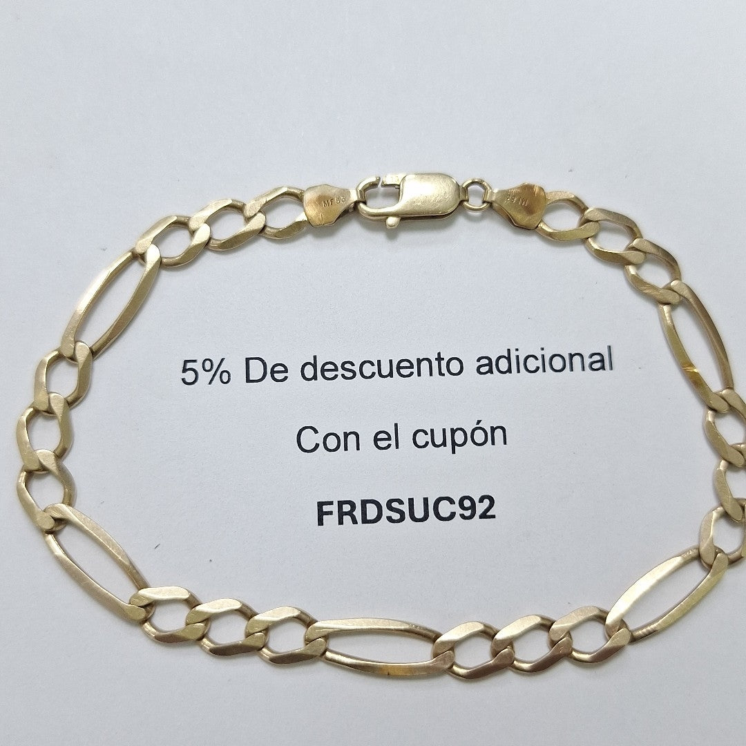 PULSERA ORO 14 K 8.3 GRMS (SEMINUEVO)