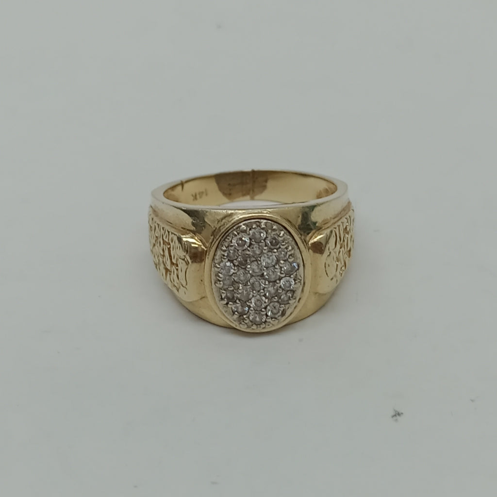ANILLO ORO 14 K 9,90 GRMS (SEMINUEVO)