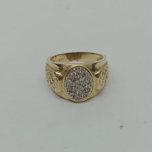 ANILLO ORO 14 K 9,90 GRMS (SEMINUEVO)