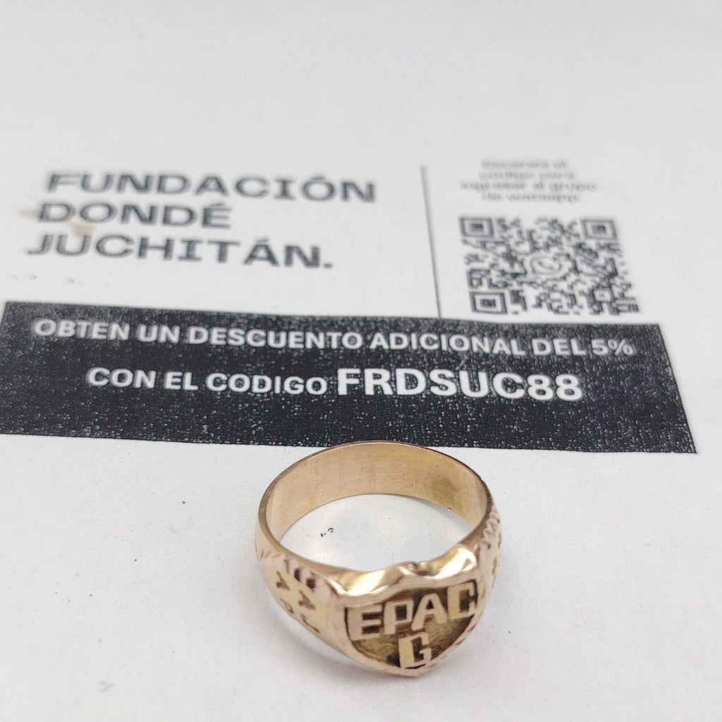 ANILLO ORO 10 K 6.1 GRMS (SEMINUEVO)