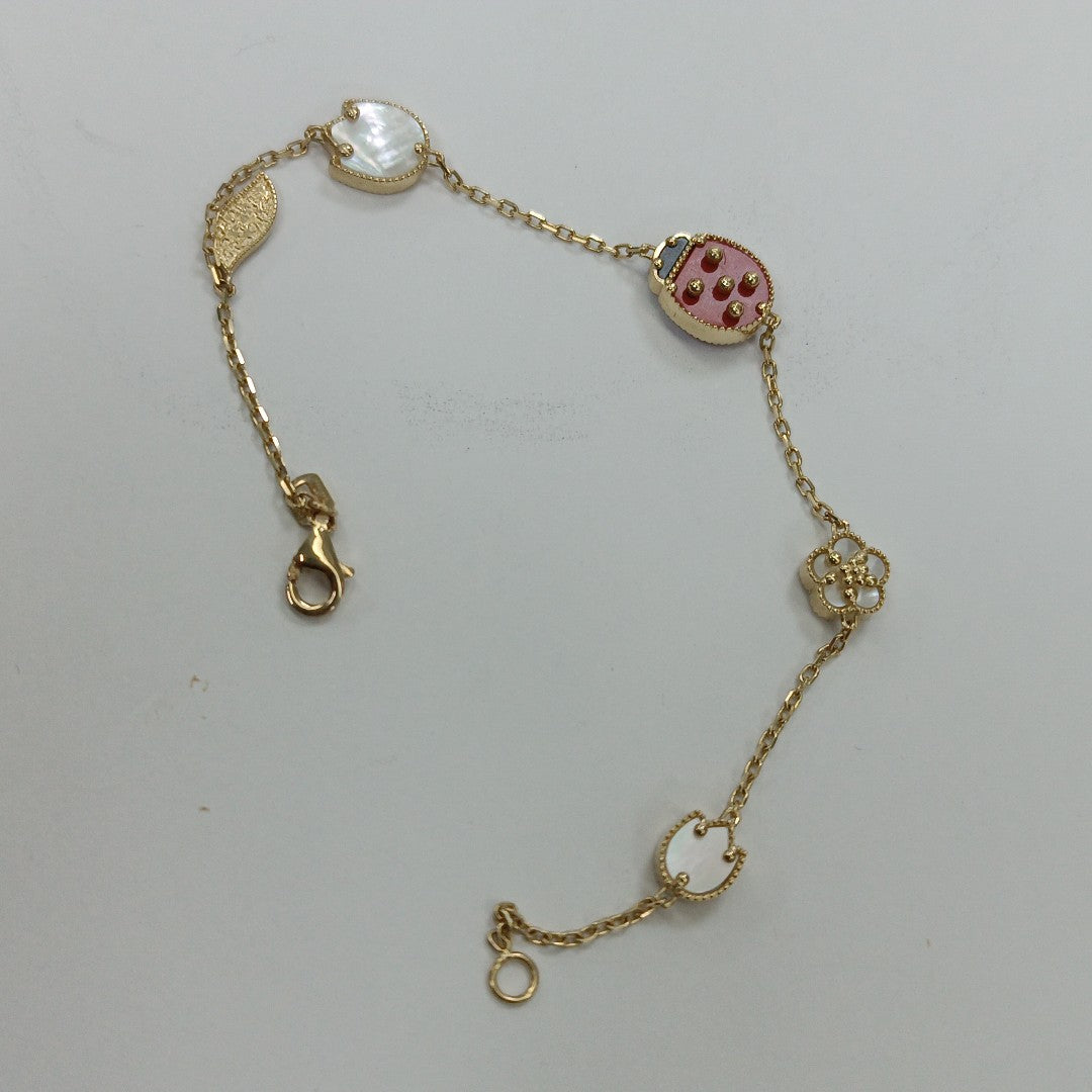 PULSERAS DAMA ORO 14K 4 (NUEVO)