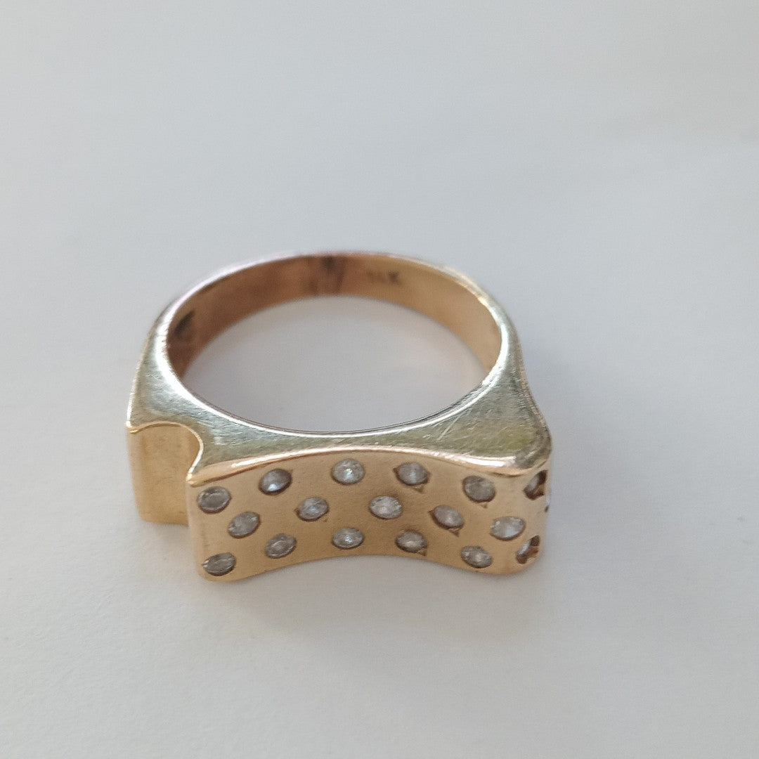 ANILLO ORO 14 K 5 GRMS (SEMINUEVO)