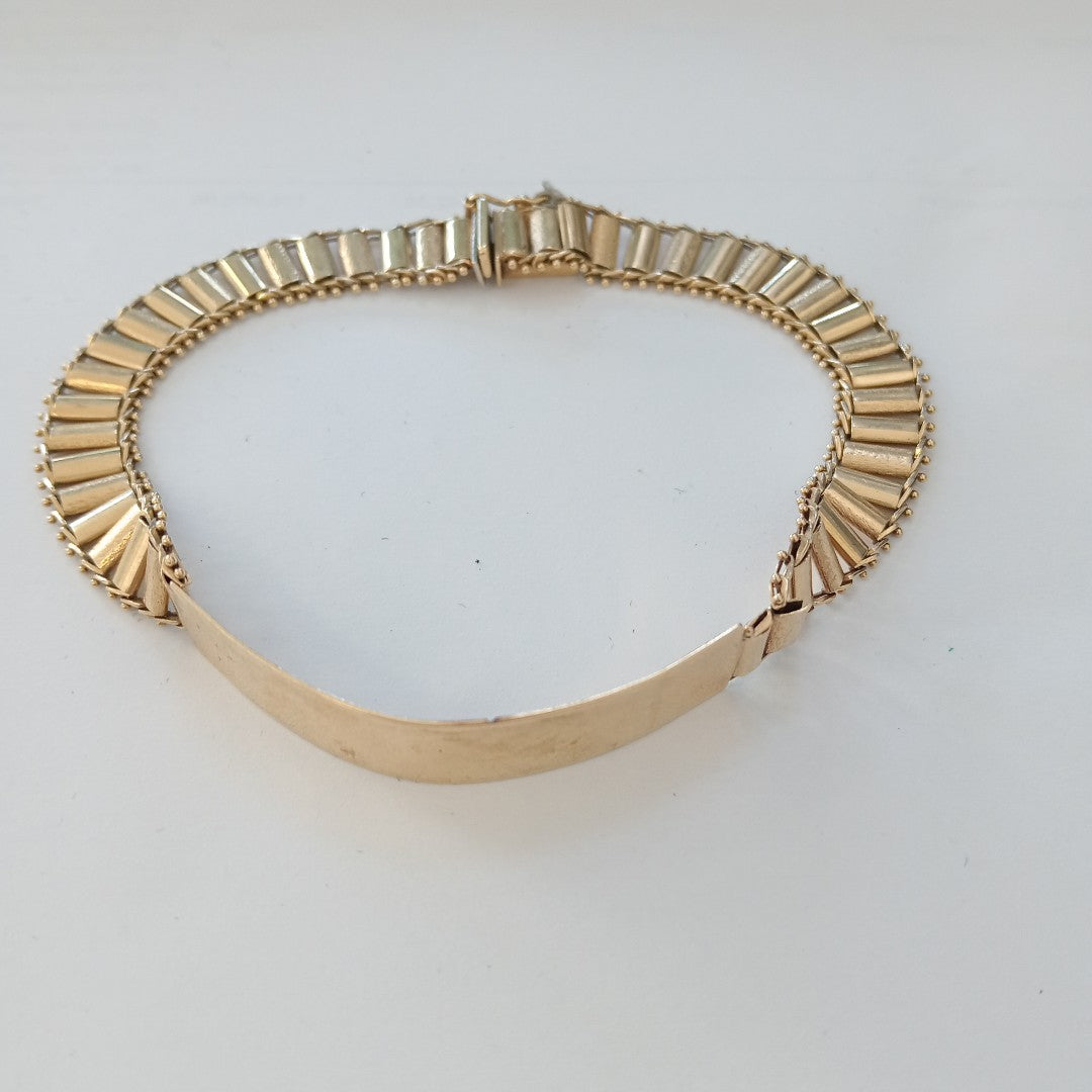 ESCLAVA ORO 14 K 17.8 GRMS (SEMINUEVO)