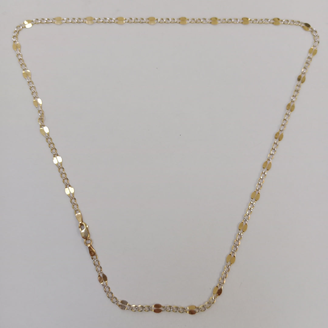 CADENA ORO 14 K 3.9 GRMS (SEMINUEVO)