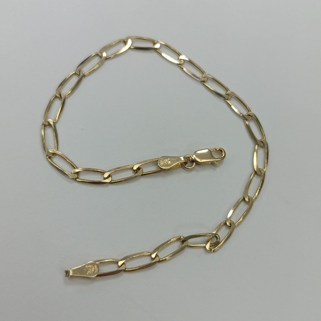 PULSERA TEJIDO ESLABONES 4.6G 21 CM (NUEVO)