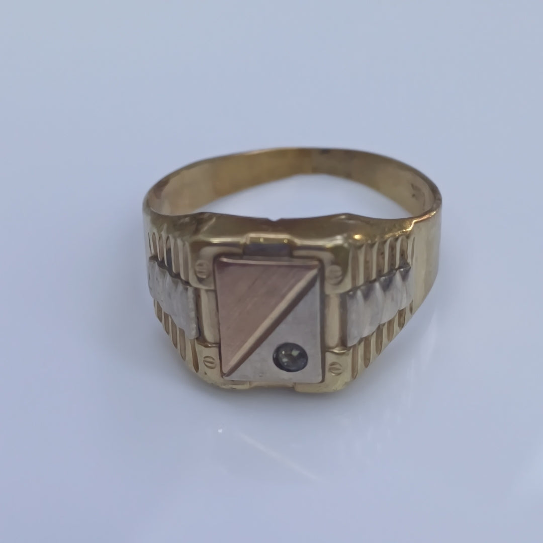 ANILLO ORO 8 K 5,30 GRMS (SEMINUEVO)