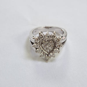 ANILLITO ORO BLANCO 14 K 6.6 GRMS (SEMINUEVO)