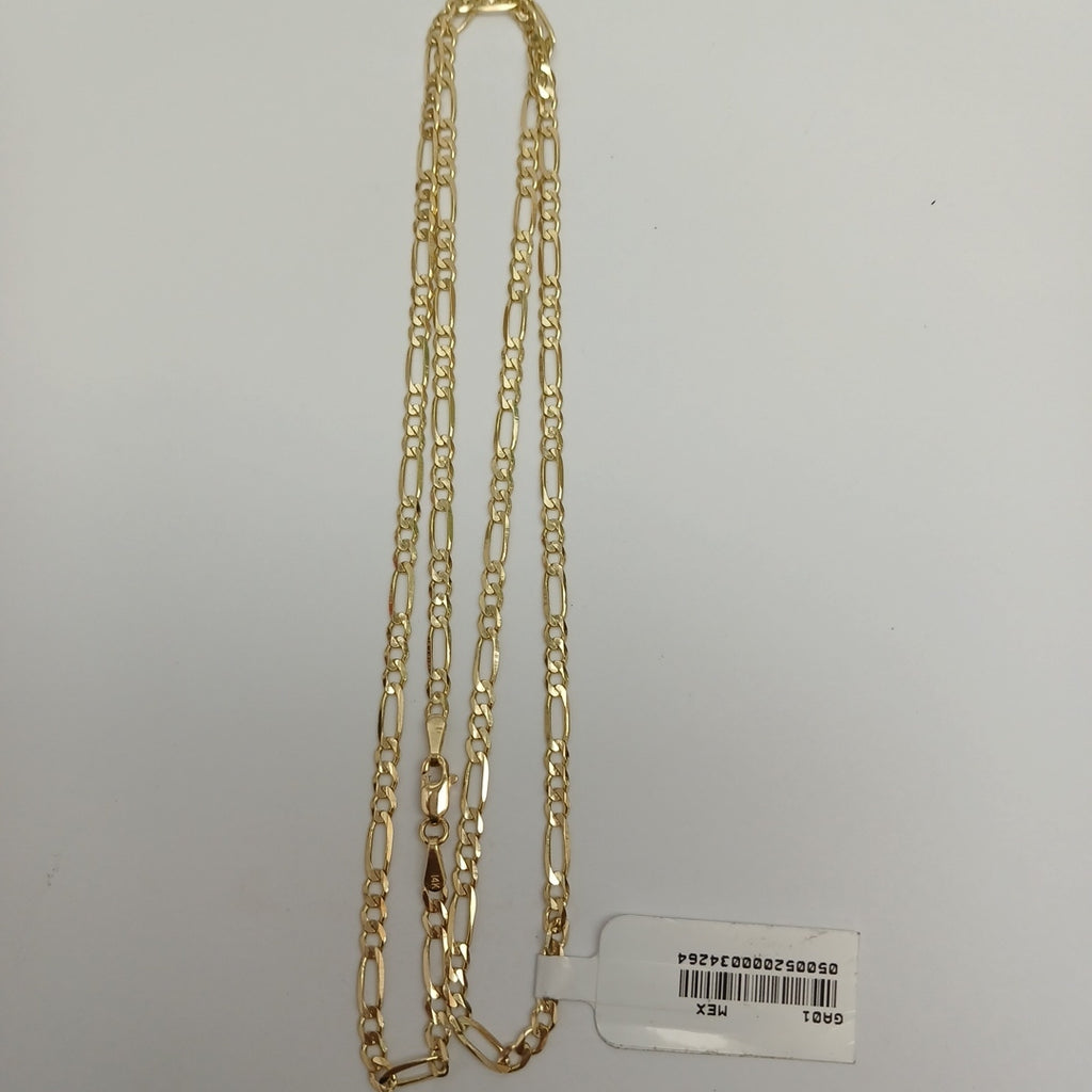 CADENAS 3X1 ORO 14K 60 CM 7.9 GR (NUEVO)